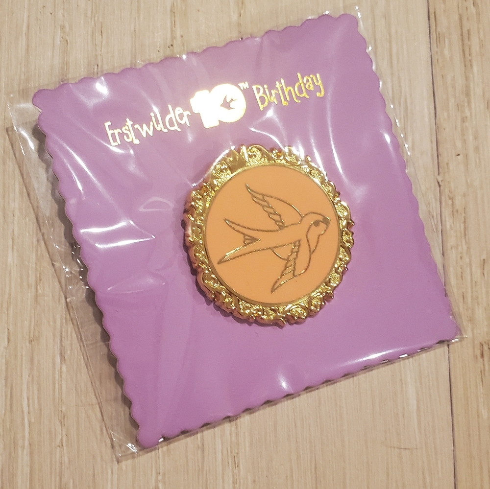 Erstwilder 10th Anniversary Enamel Pin